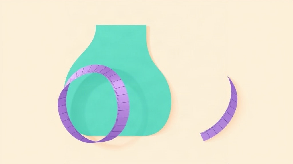 Body measurements on a GLP-1: a tape measure looped around a simple torso outline