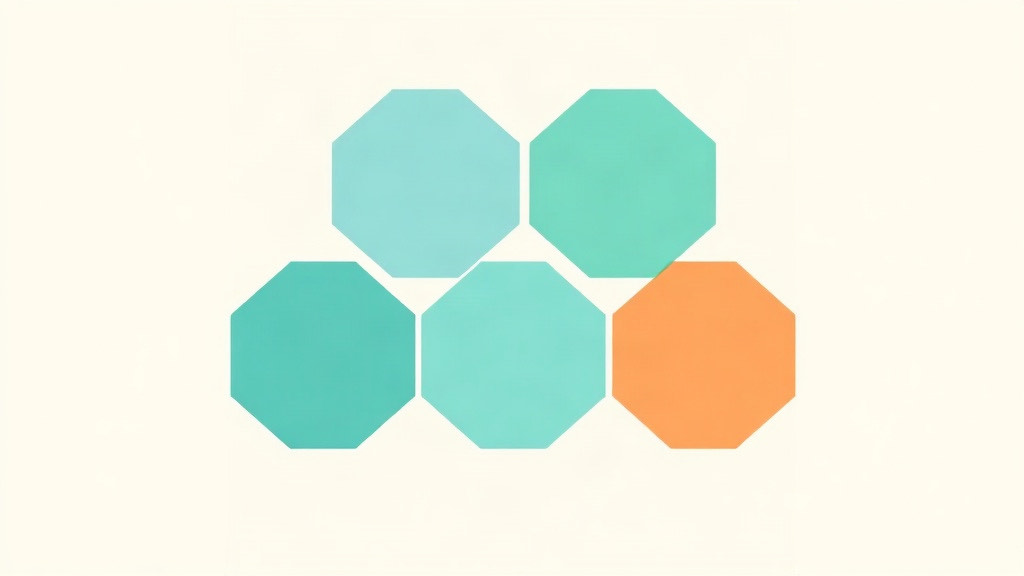 Bones and rapid weight loss: a cluster of teal tiles with one orange among them