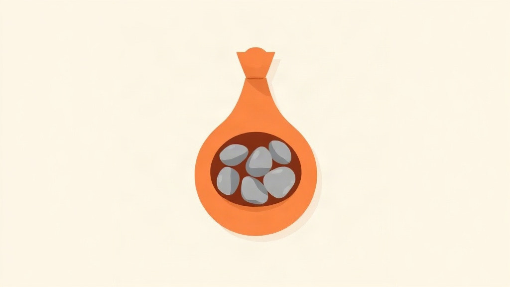 Gallbladder symptoms on a GLP-1: a gallbladder holding a cluster of gallstones