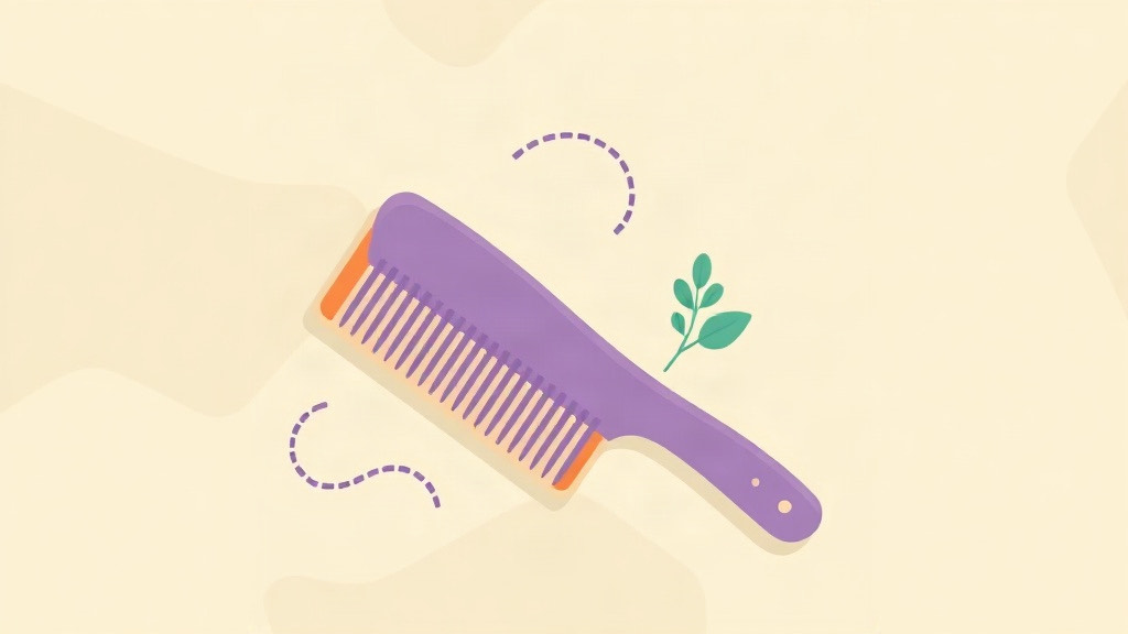 Hair shedding on a GLP-1: a comb with loose strands after rapid weight loss
