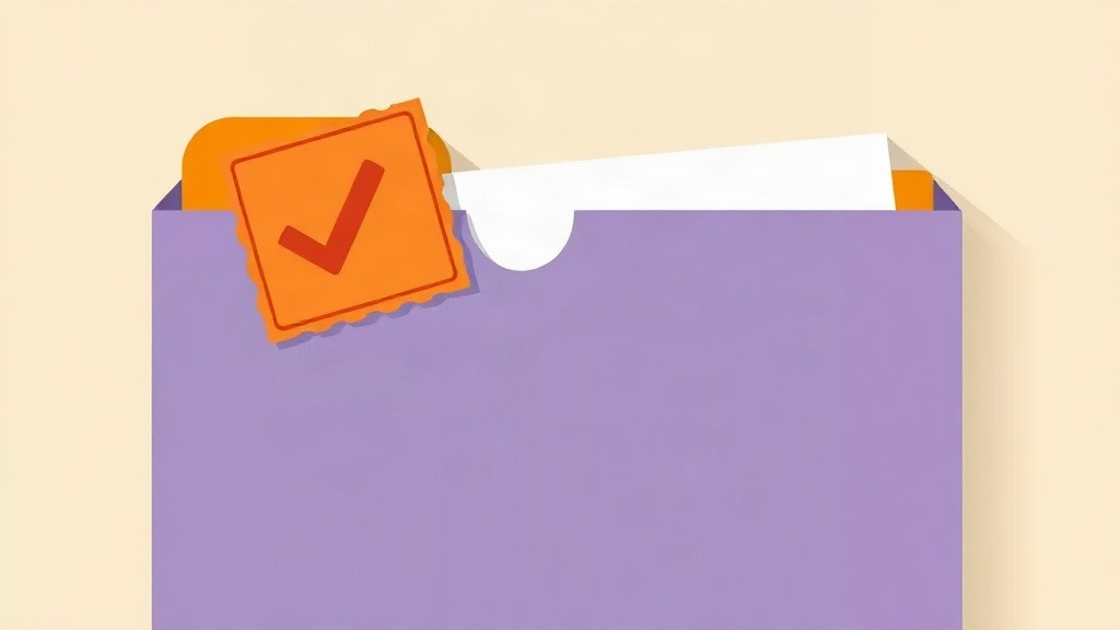 Prior authorization for a GLP-1: a purple folder of paperwork with an orange approval stamp and check mark