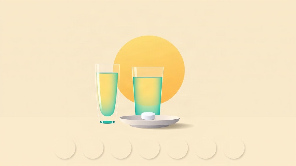 Tracking Rybelsus oral semaglutide: a tablet with plain water and a morning sun for the empty-stomach rule