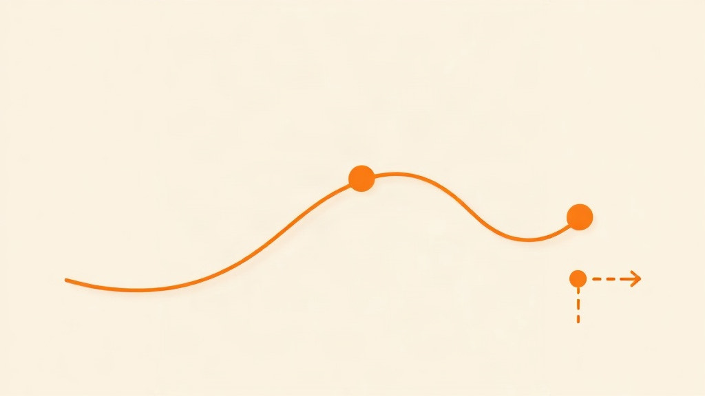 Tirzepatide half-life: a medication level curve rising and easing off between two weekly doses